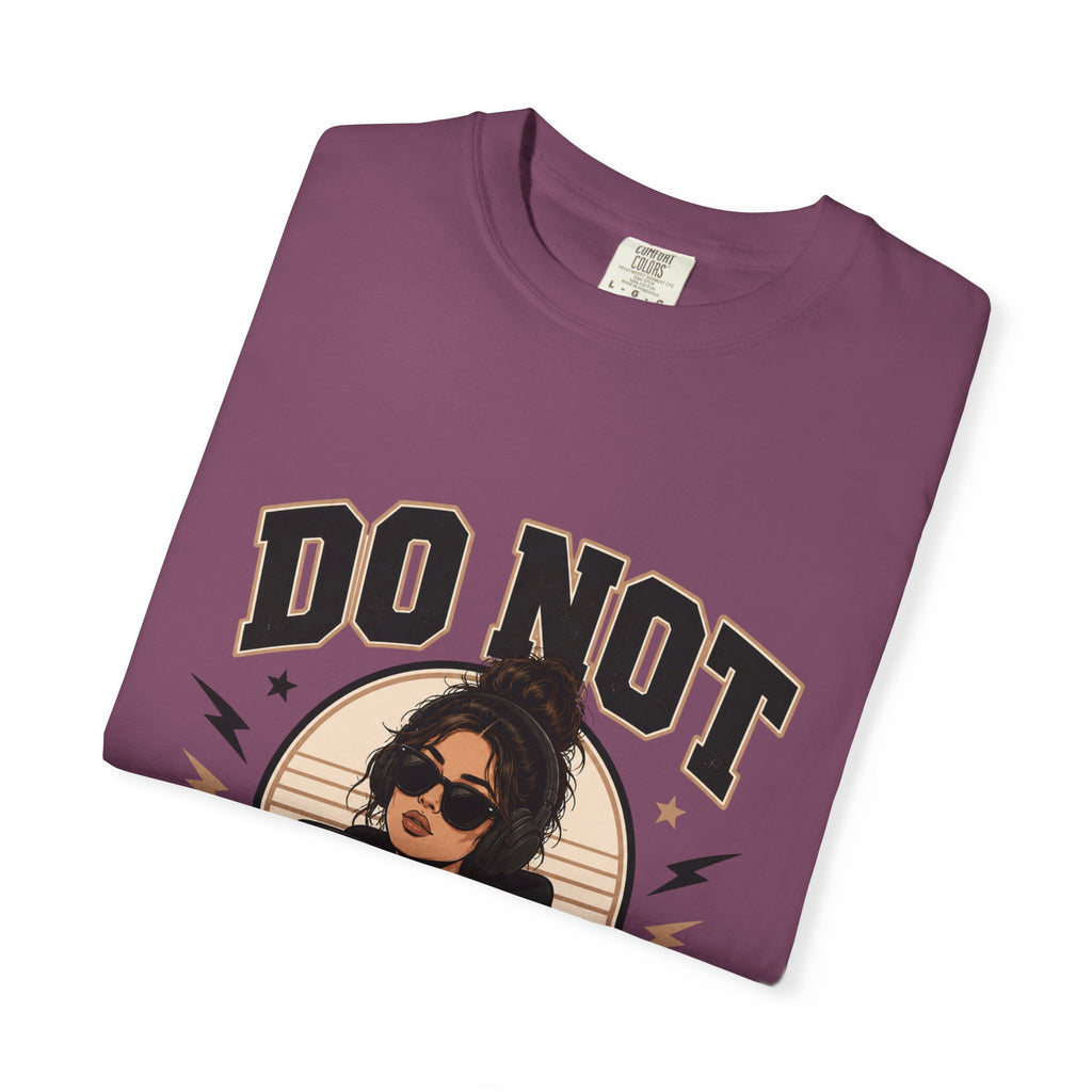 Do Not Disturb Graphic T-Shirt — Retro Chill Coffee Tee