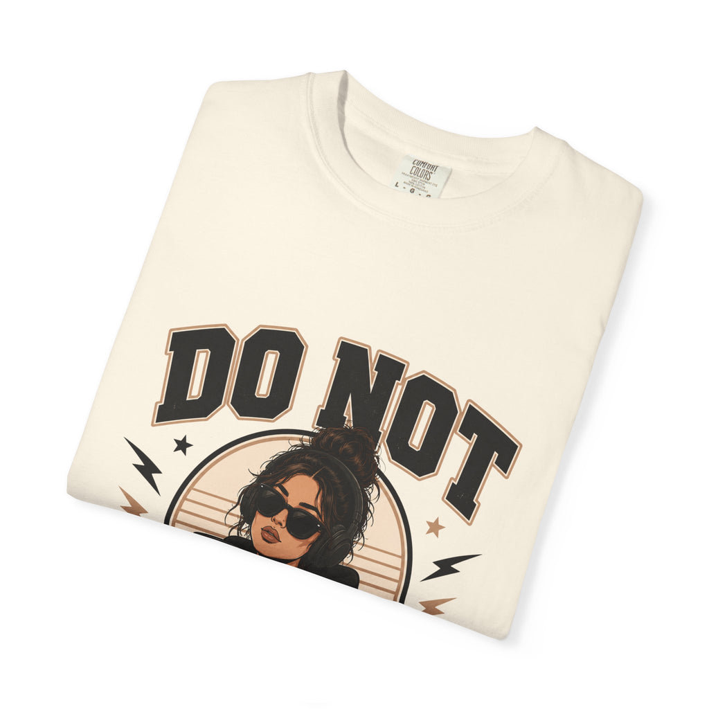 Do Not Disturb Graphic T-Shirt — Retro Chill Coffee Tee
