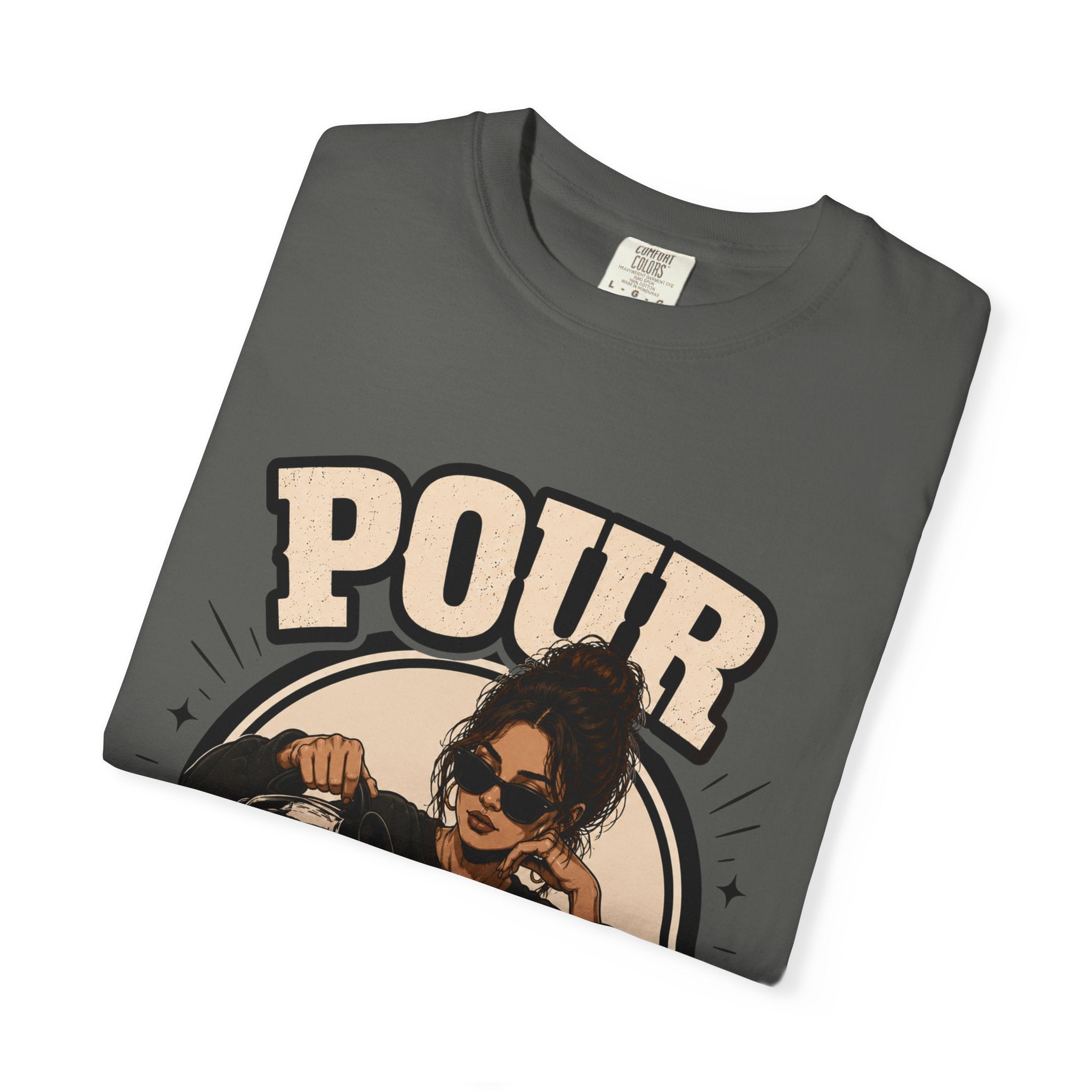 Pour Decisions T-Shirt — Funny Coffee Lover Graphic Tee