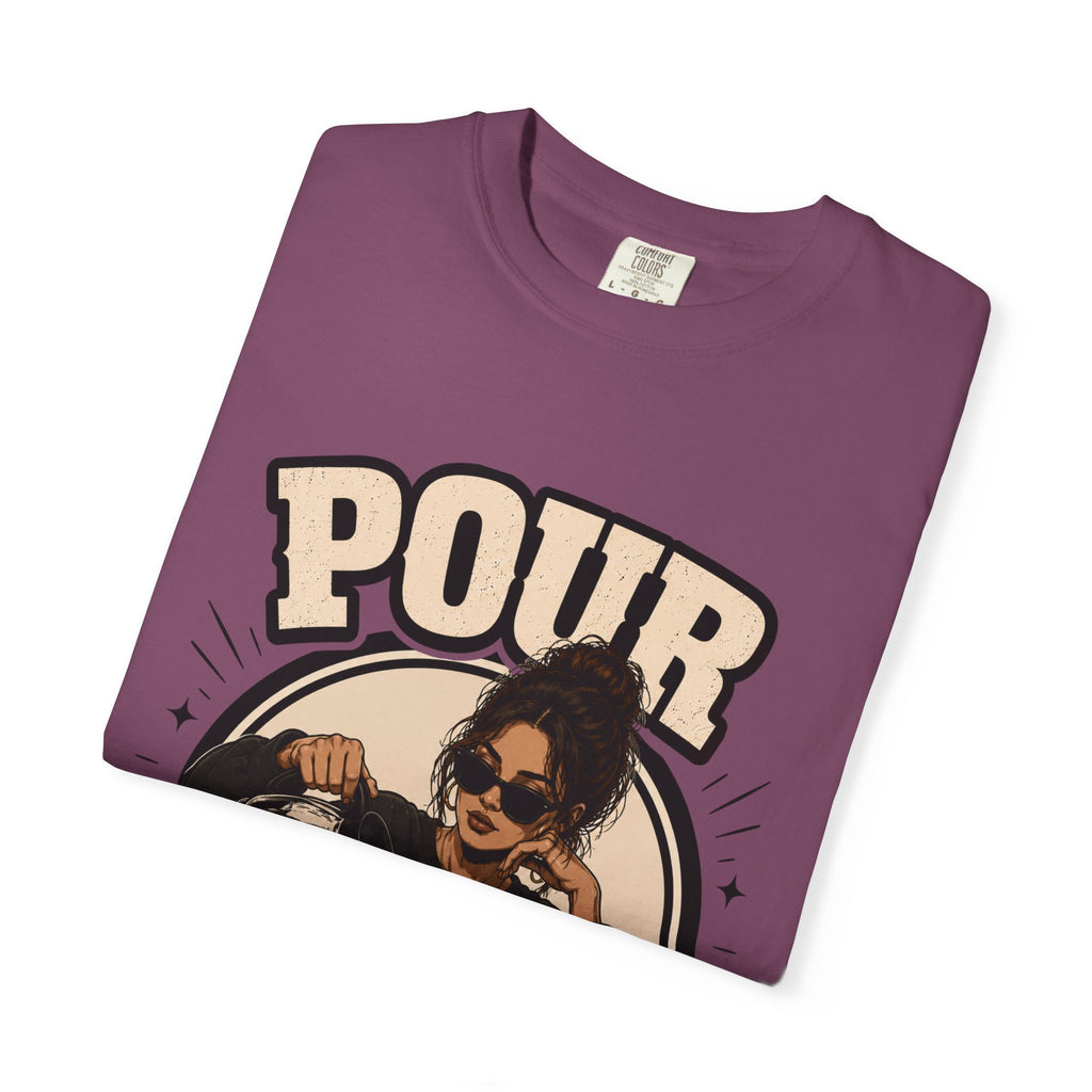 Pour Decisions T-Shirt — Funny Coffee Lover Graphic Tee
