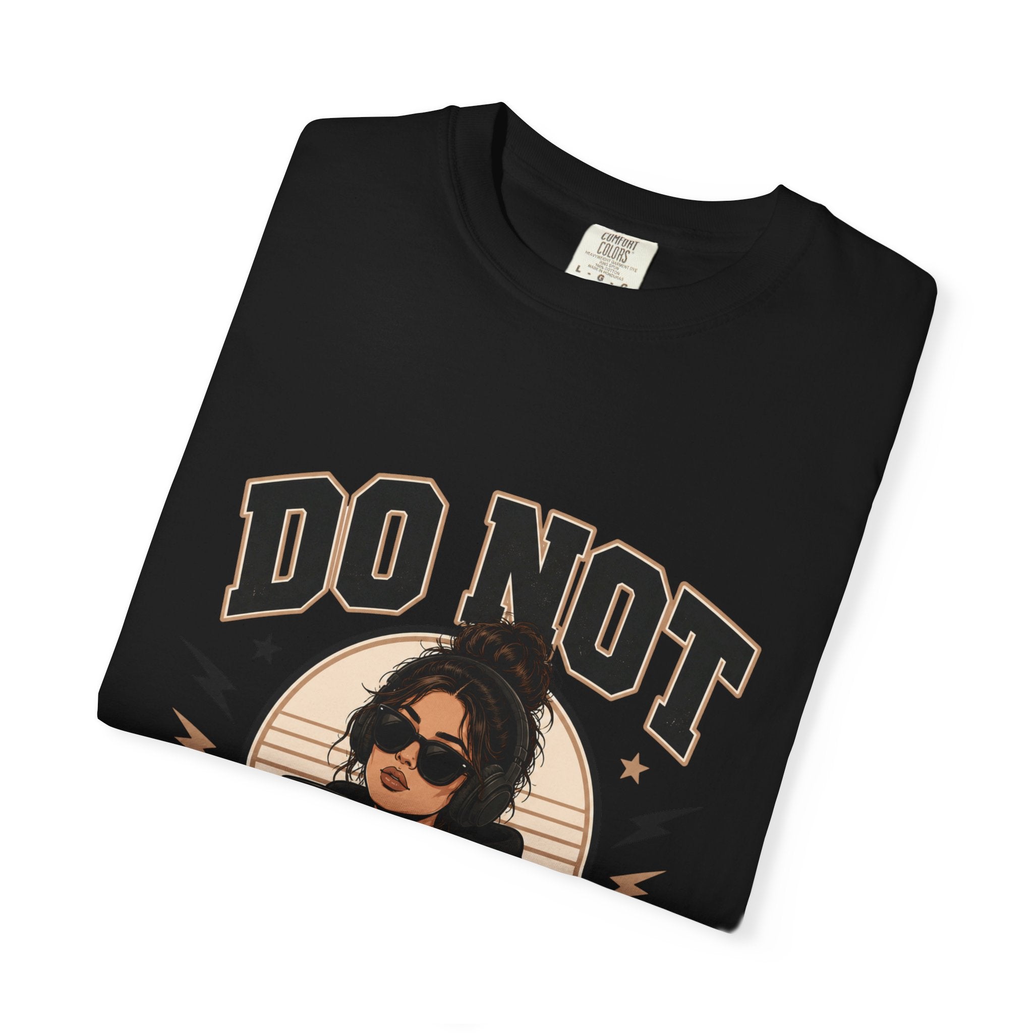 Do Not Disturb Graphic T-Shirt — Retro Chill Coffee Tee