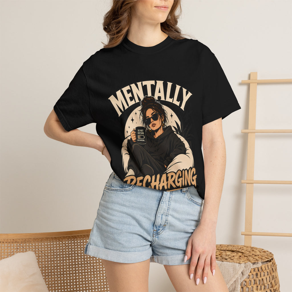 Mentally Recharging T-Shirt — Relaxation Graphic Tee