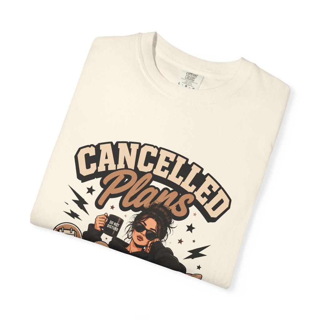 Cancelled Plans Club T-Shirt — Cozy Introvert Graphic Tee