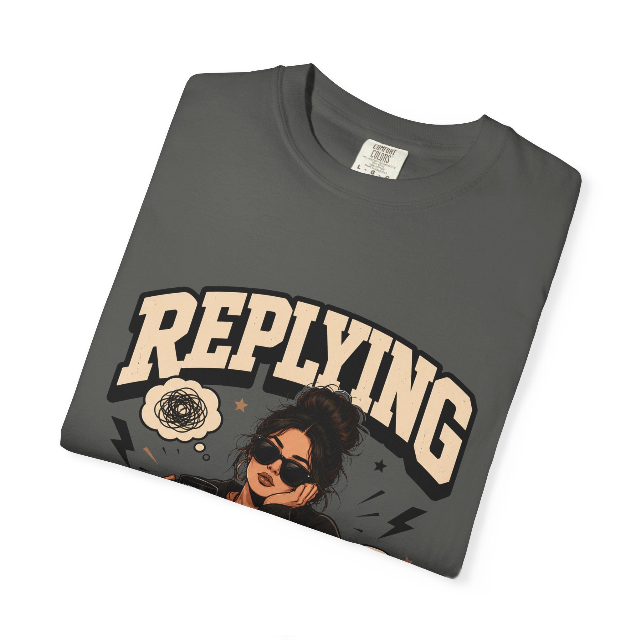 Replying Mentally T-Shirt — Introvert Humor Graphic Tee
