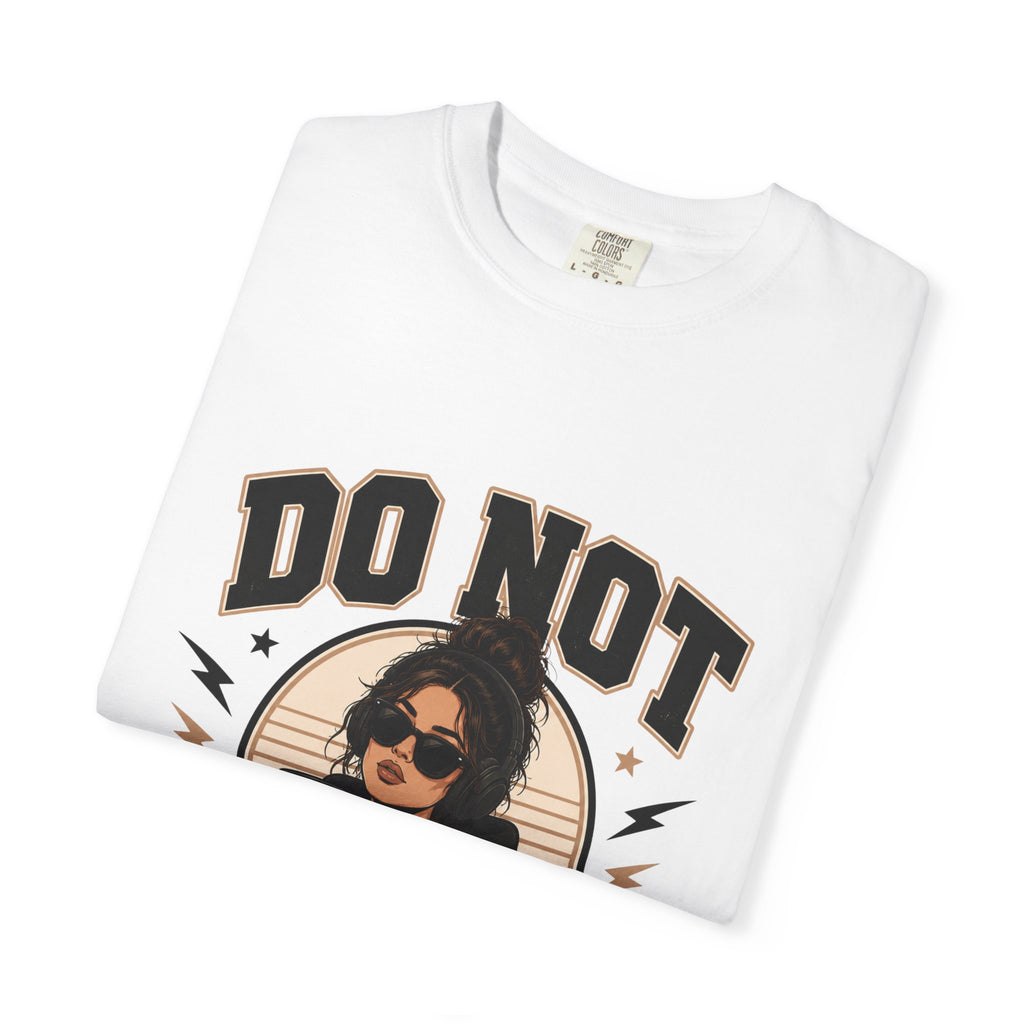 Do Not Disturb Graphic T-Shirt — Retro Chill Coffee Tee