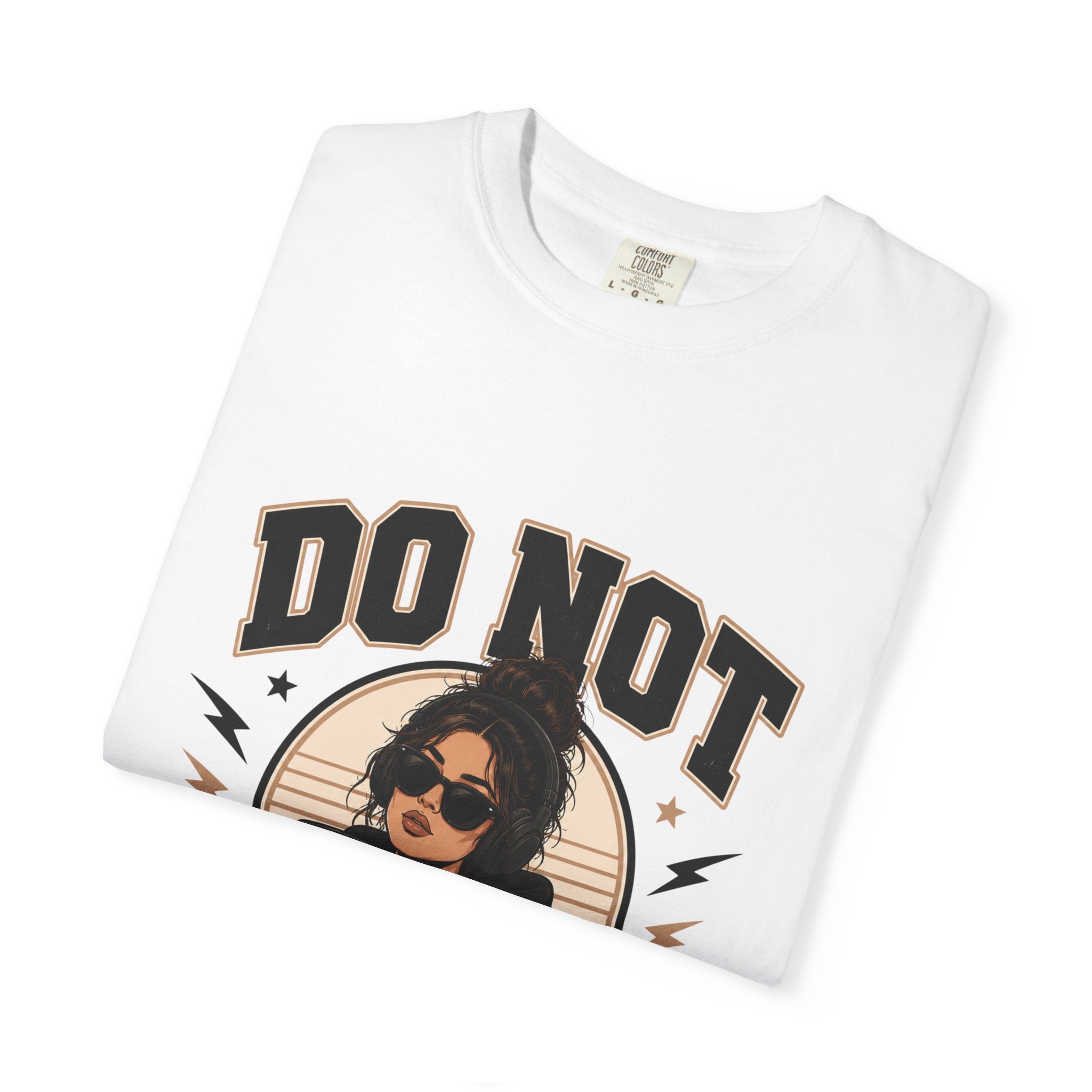 Do Not Disturb Graphic T-Shirt — Retro Chill Coffee Tee