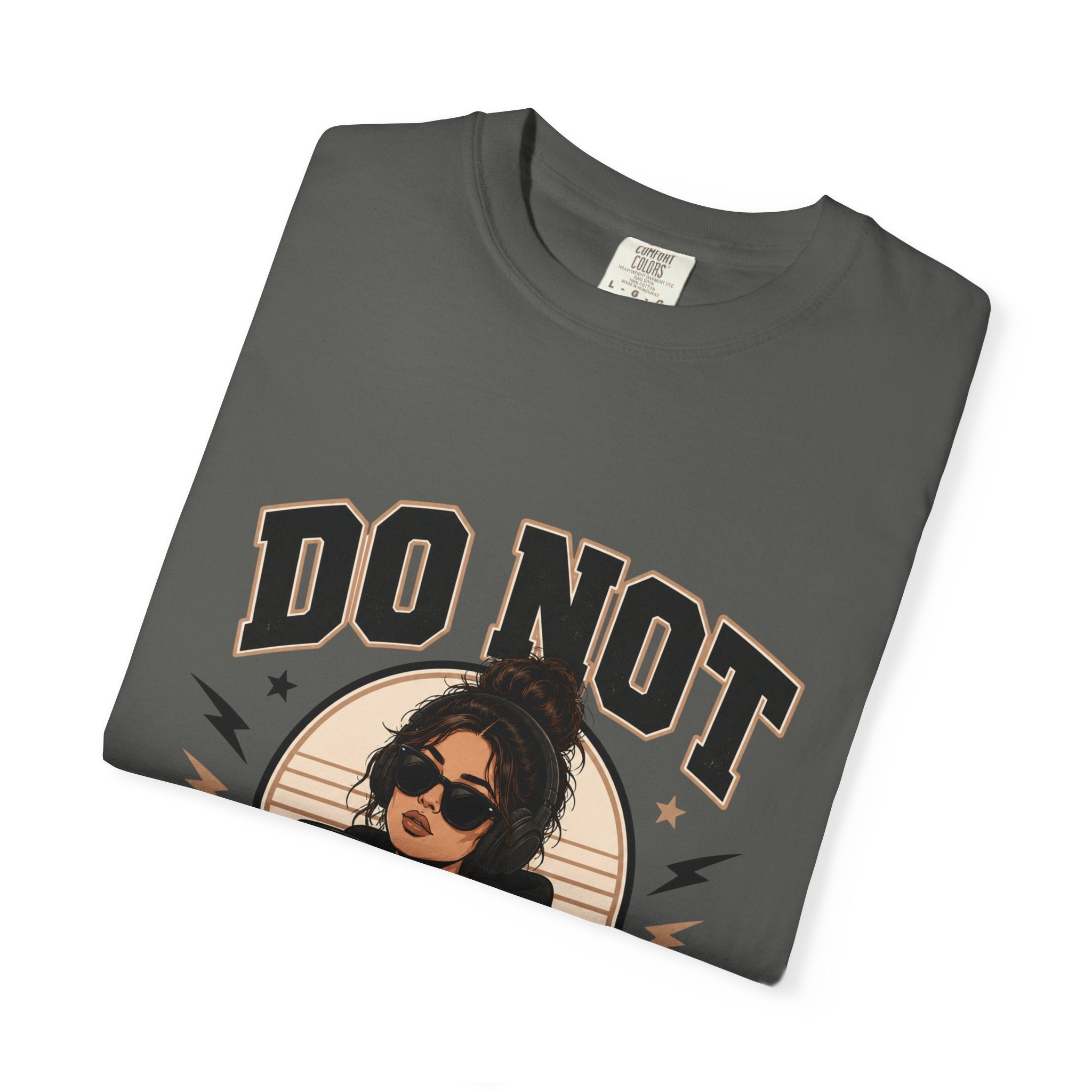 Do Not Disturb Graphic T-Shirt — Retro Chill Coffee Tee