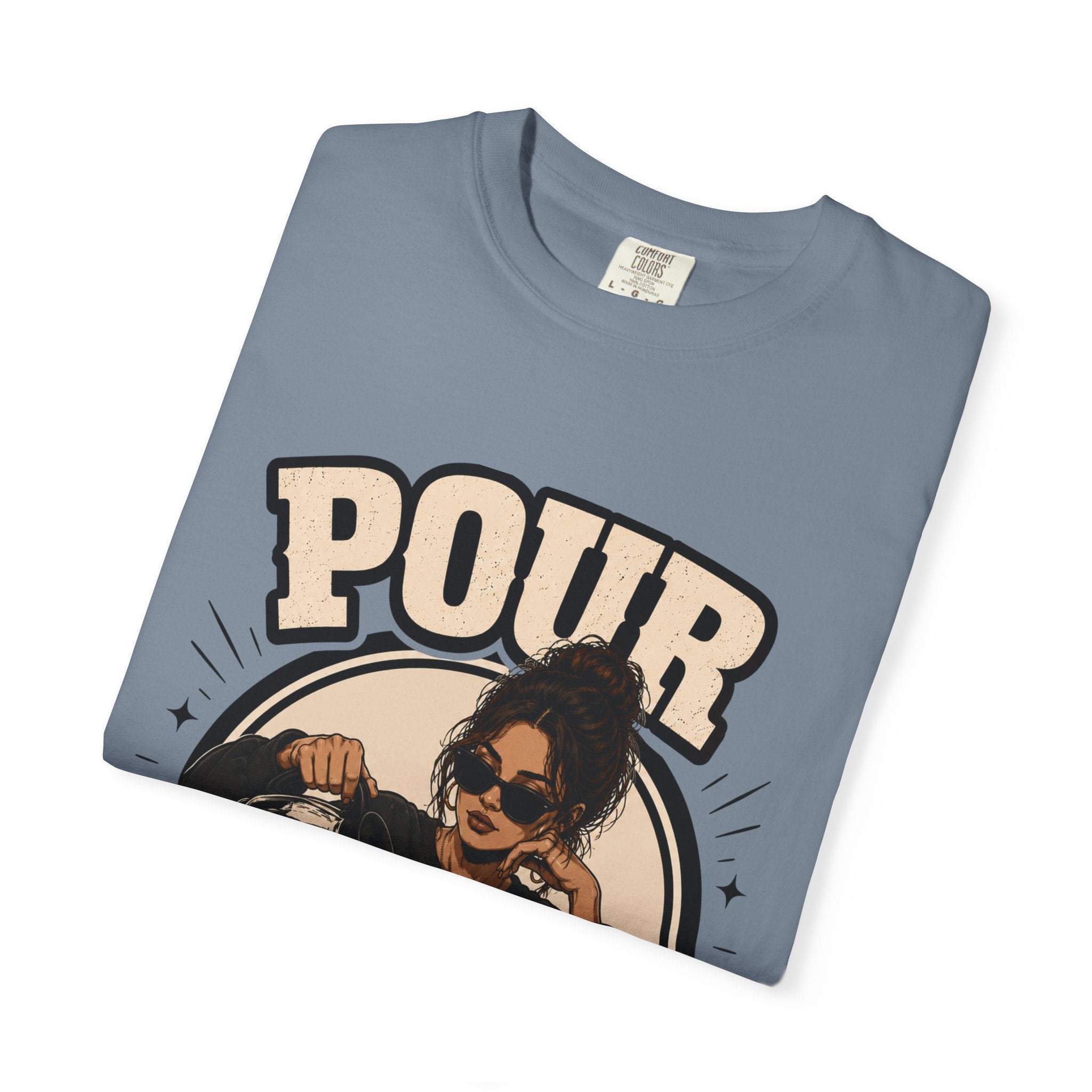 Pour Decisions T-Shirt — Funny Coffee Lover Graphic Tee